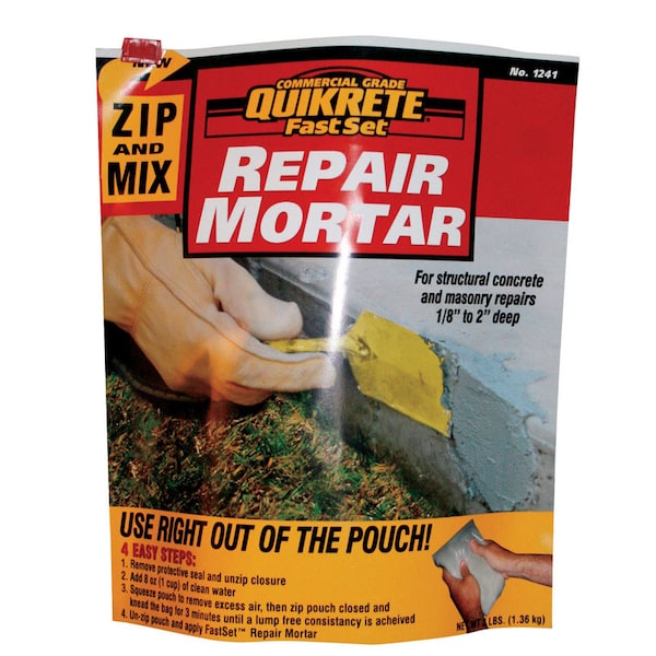 Quikrete Quikrete Fast Set Repair Mortar 3 lb Gray 124115 - main